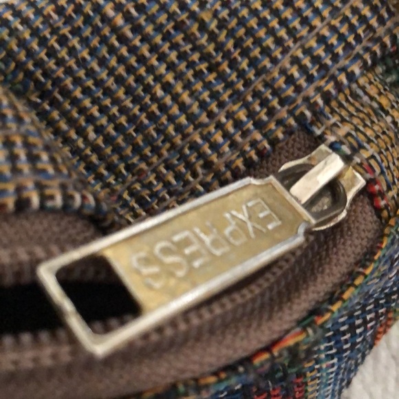 Fall VTG Y2k boho Pioneer tapestry express Fanny waist hip bag - Picture 10 of 15